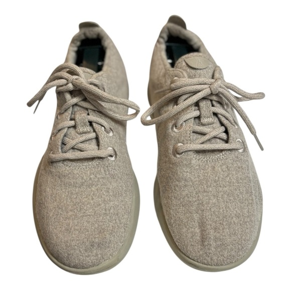 Allbirds Wool Runners Size 9 Women’s Beige Wool Running Shoes Low Top Lace Up - Picture 2 of 15